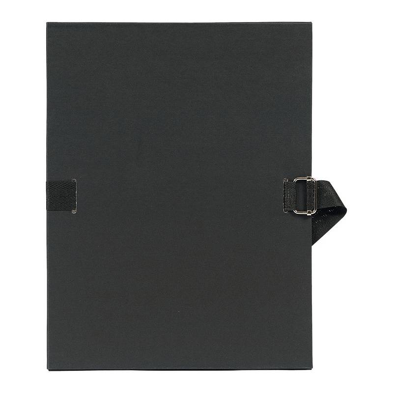 EXACOMPTA Dokumentenmappe, DIN A4, Karton, schwarz