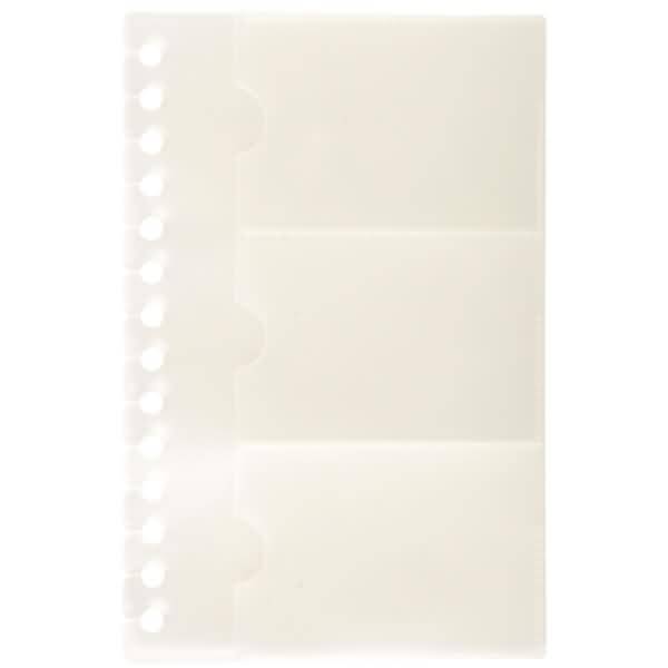 Visitenkartenhüllen PP 50my für Visitenkartenbuch Exacard VE=10 Stück