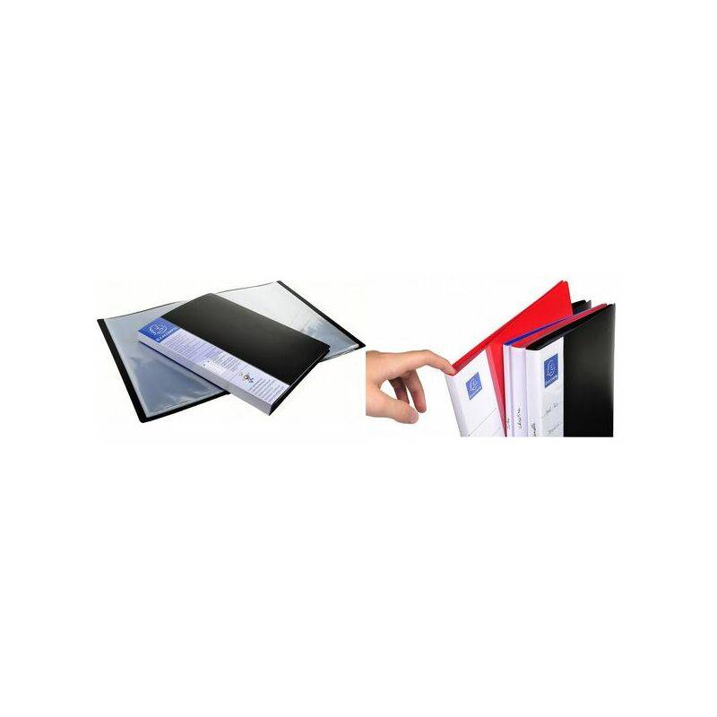 EXACOMPTA Sichtbuch Up Line, PP, DIN A4, 60 Hüllen, schwarz