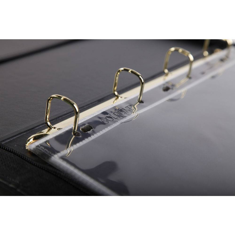 Goldline 3x Zeichenmappe Goldline für 25 Hüllen DIN A3 Schwarz PCJ1A3BKZ