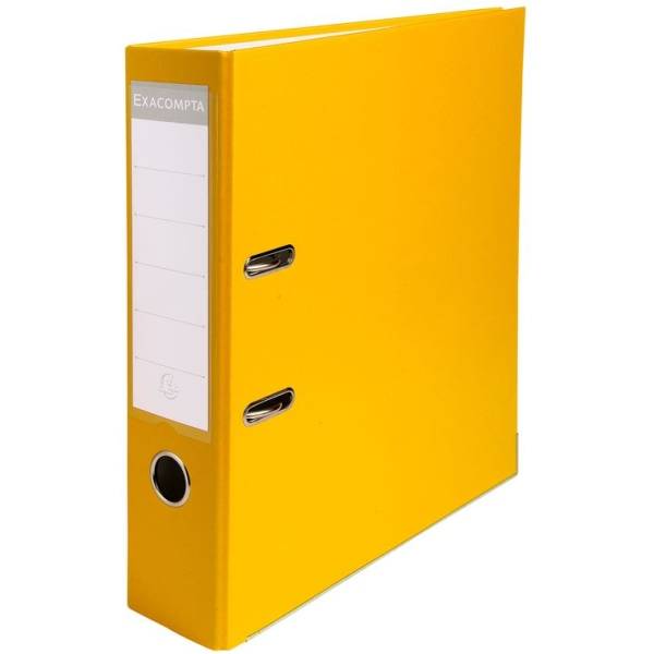 Ordner A4 80mm PP gelb