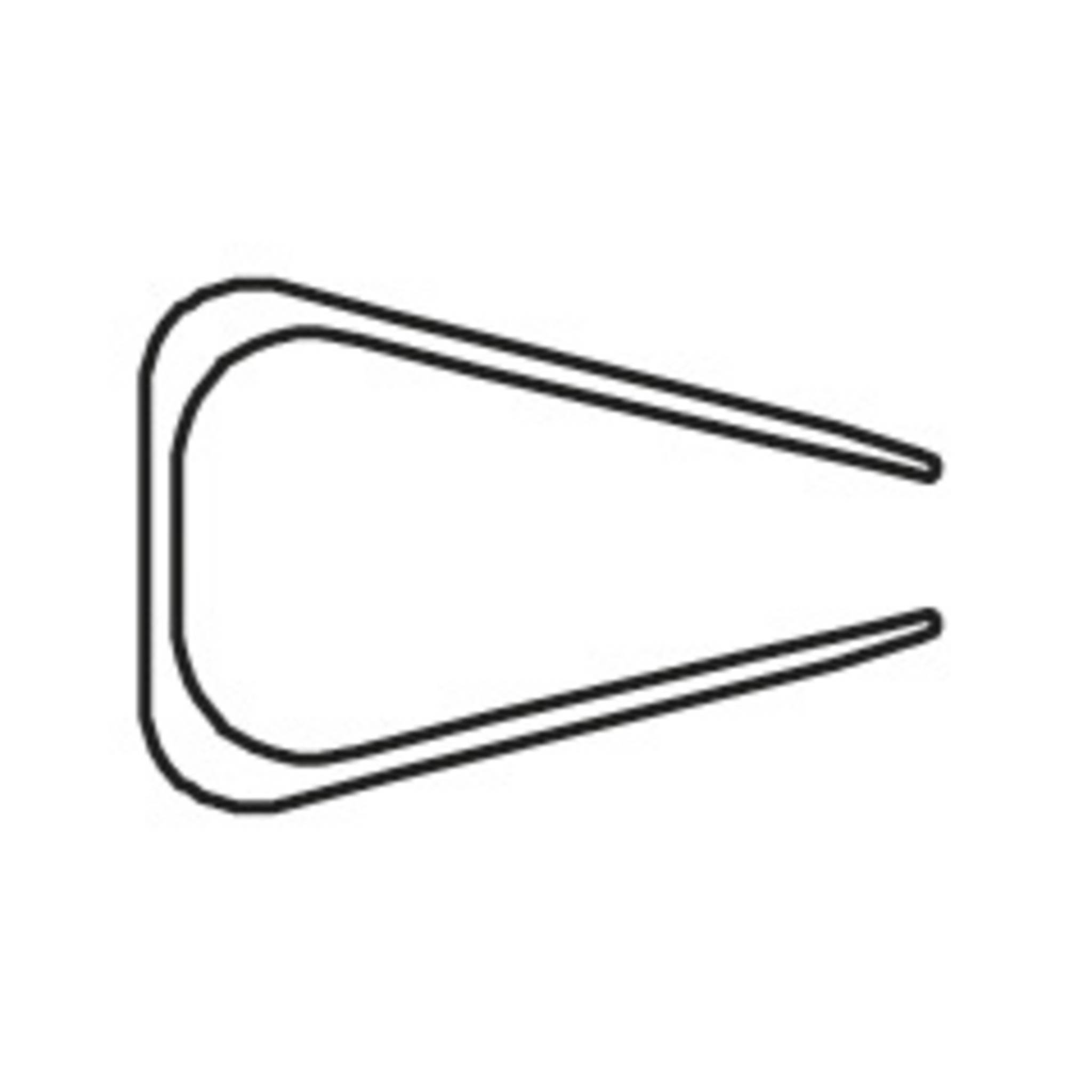 Exacompta 25 Stück Klemmschienen A4 90 Blatt Serodo 9mm Schwarz 997081E