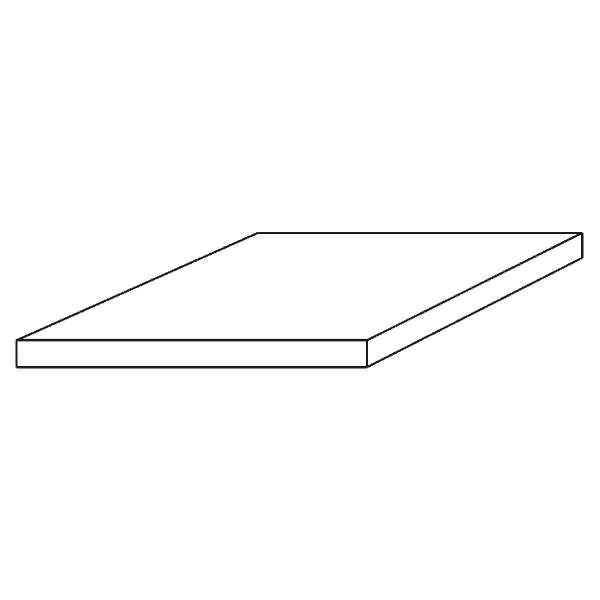 Einlegboden für Schränke Solid 400x400mm Ahorn
