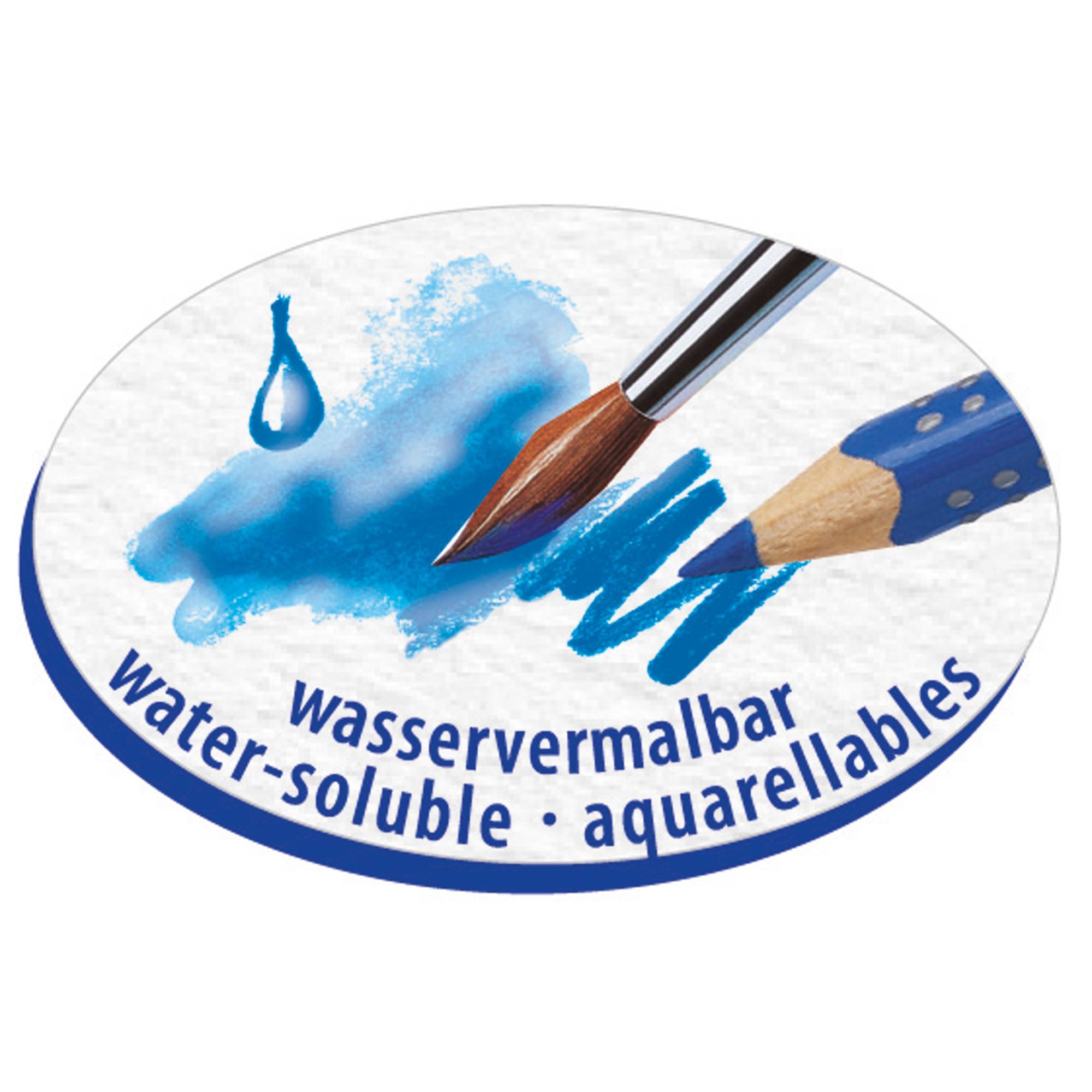 Faber-Castell Farbstift Jumbo GRIP 110907 kadmiumgelb