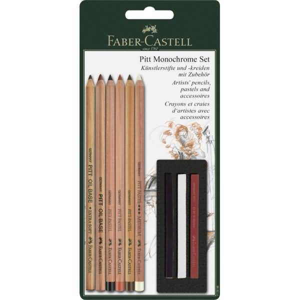 Reisskohlestift Pitt Monochrome Blisterkarte