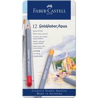 Faber-Castell GOLDFABER Aqua - Wasserfarbstift - gemischte Farben (Packung mit 12)