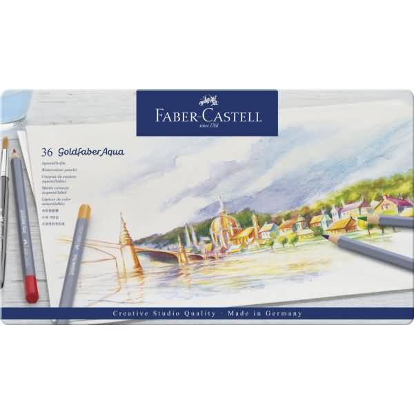 Faber-Castell Goldfaber Aqua, Weich, Mehrfarbig, 36 Stück(e)