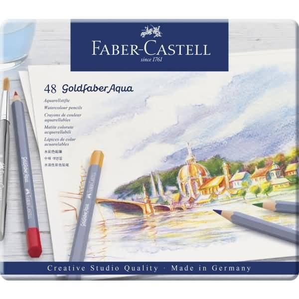 Aquarellstift Goldfaber sortiert im 48er Etui