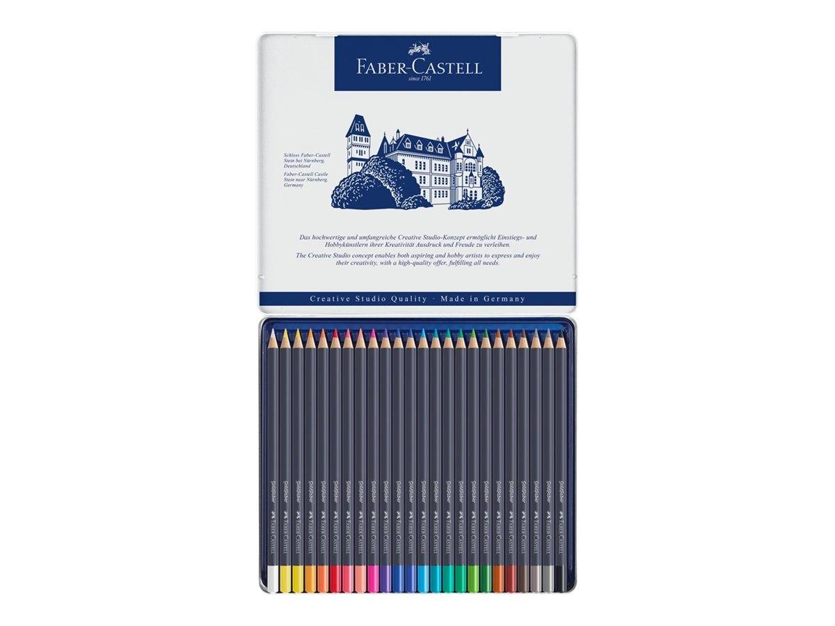FABER-CASTELL GOLDFABER - Farbstift - verschiedene Farben (Packung mit 24)