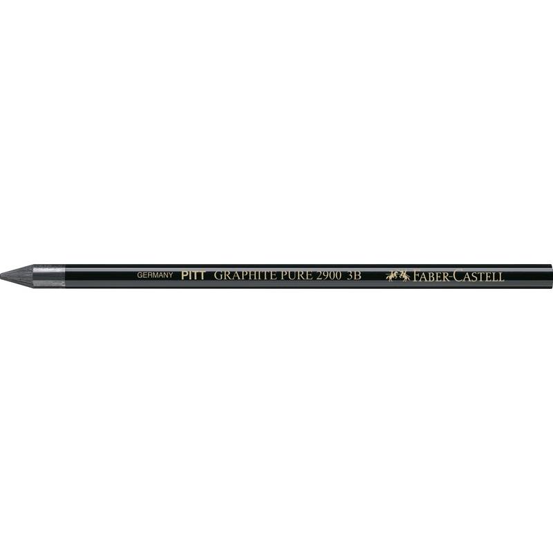 FABER-CASTELL Graphitstift PITT GRAPHITE PURE, Härtegrad: 3B