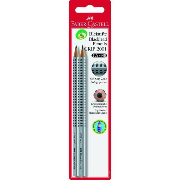 Bleistifte Grip 2001 HB 2 Stück auf Blisterkarte