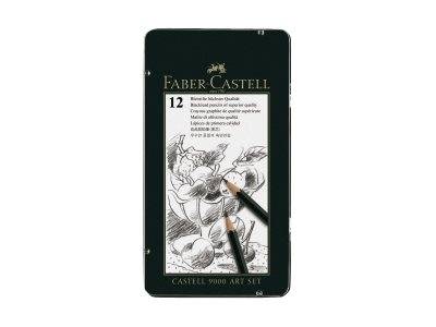 Faber-Castell CASTELL 9000 - Bleistift - gemischt (Packung mit 12)