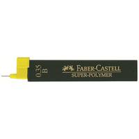 Faber-Castell Super-Polymer - Bleistiftmine - Superpolymer - B - Intense Black - 0.35 mm (Packung mit 12)