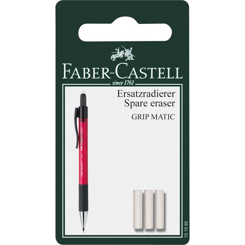 FABER-CASTELL Ersatzradierer für Druckbleistift GRIP-MATIC