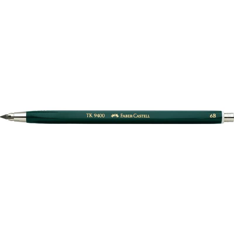 FABER-CASTELL TK 9400 Fallminenstift, Härtegrad: 6B