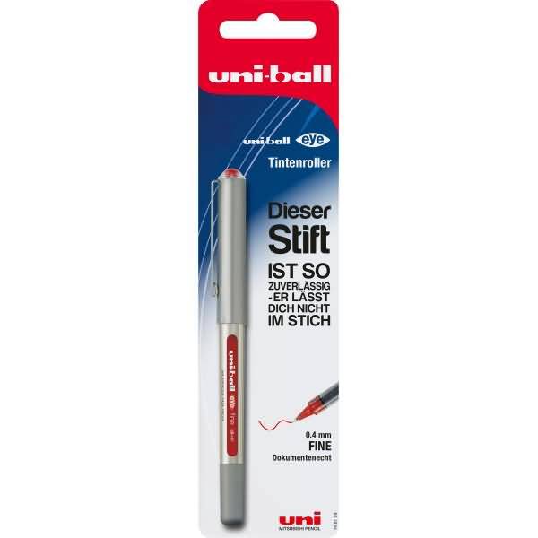 Tintenkugelschreiber UB Eye fine rot