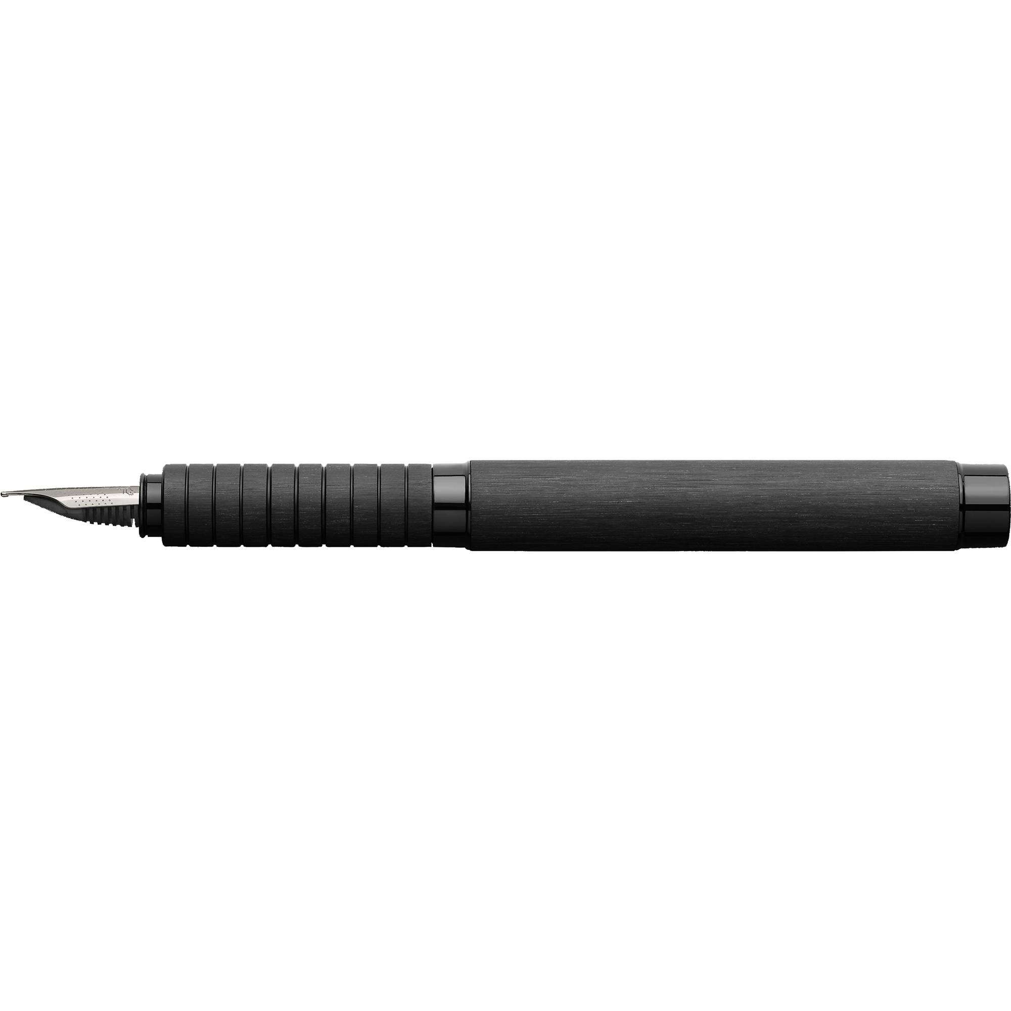 Faber-Castell Füller Essentio Aluminium 148480 M schwarz