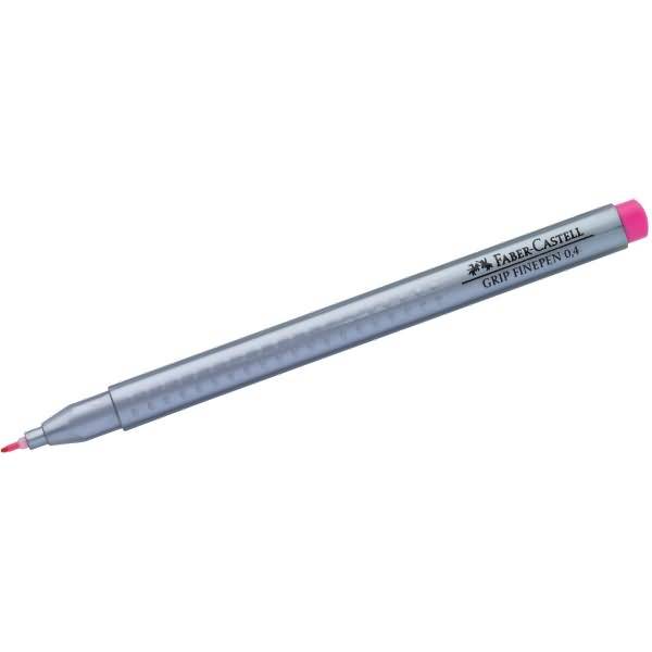 Fineliner Finepen Grip 0,4 mm magenta hell