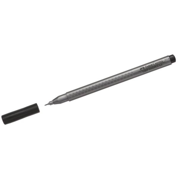 Fineliner Finepen Grip 0,4 mm schwarz