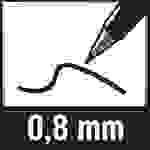 Pentel Feinschreiber Sign Pen S520-D max. 2mm Acrylspitze gn