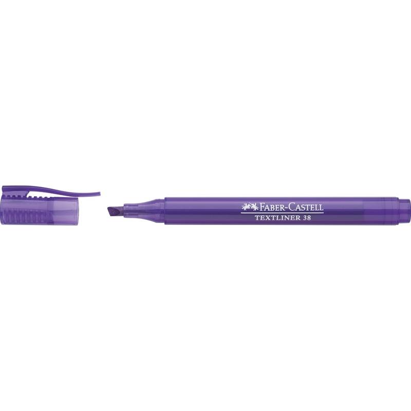 FABER-CASTELL Textmarker TEXTLINER 38, violett