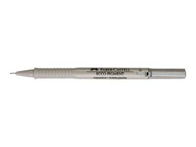 FABER-CASTELL ECCO PIGMENT - Filzstift - Schwarz