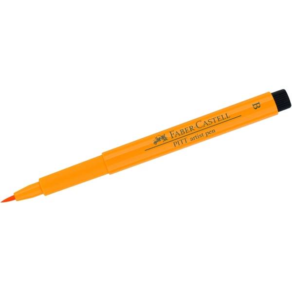 Tuschestift Pitt Artist Pen Spitze: Brush chromgelb dunkel