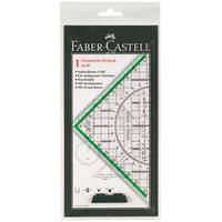 FABER-CASTELL 177090 - Transparent - 1 Stück(e) - Triangle + handle FC blister 2