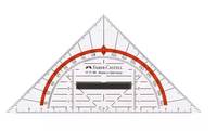 FABER-CASTELL 177199 - Rot - Transparent - cm,mm - 80 mm - 160 mm - 2,2 mm - Geo