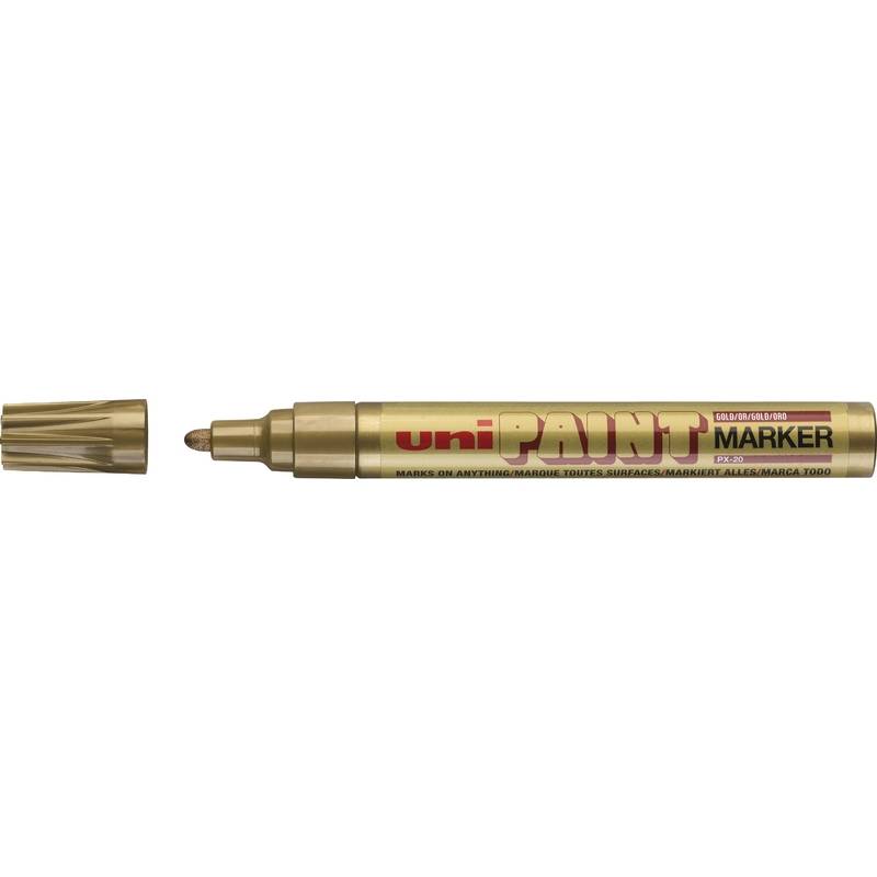 uni-ball Permanent-Marker PAINT (PX-20), gold