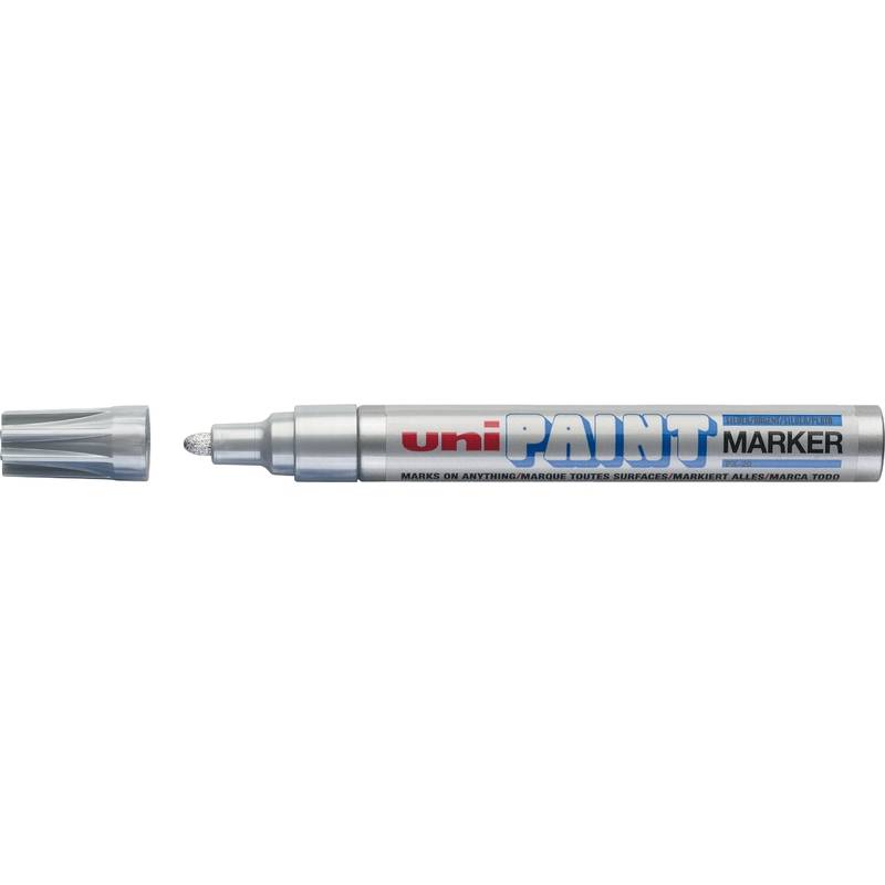 uni-ball Permanent-Marker PAINT (PX-20), silber