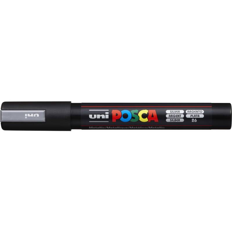 POSCA Pigmentmarker PC-5M, silber