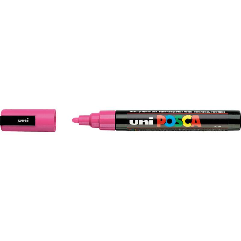 POSCA Pigmentmarker PC-5M, rosa