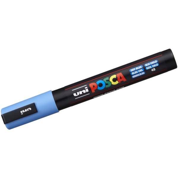 Fasermaler Uni Posca PC-5M 1,8-2,5mm himmelblau