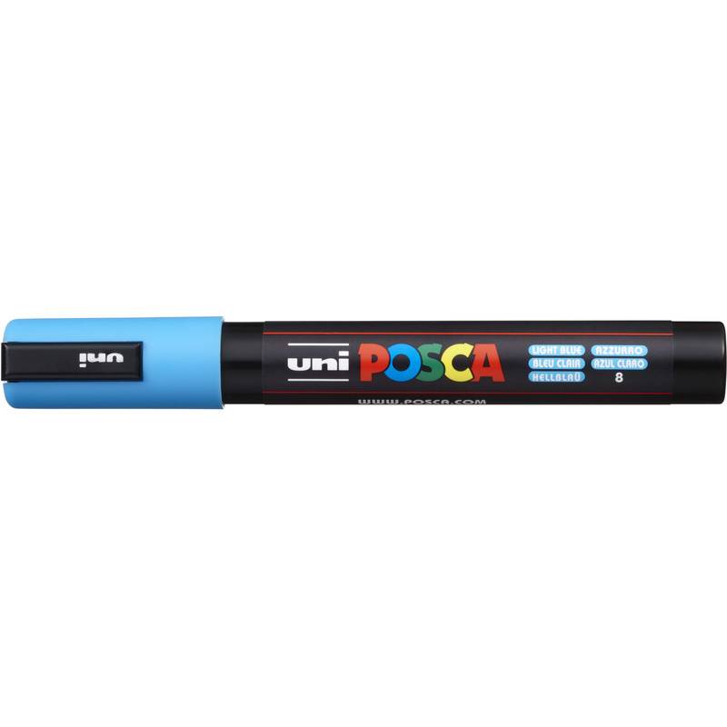 POSCA Pigmentmarker PC-5M, hellblau