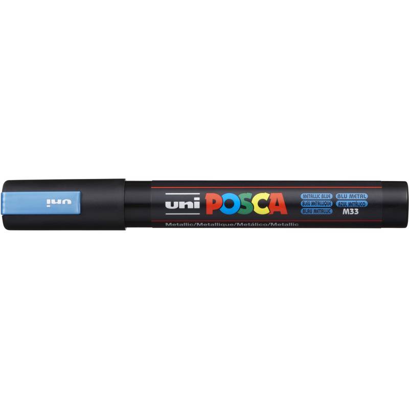 POSCA Pigmentmarker PC-5M, blau metallic
