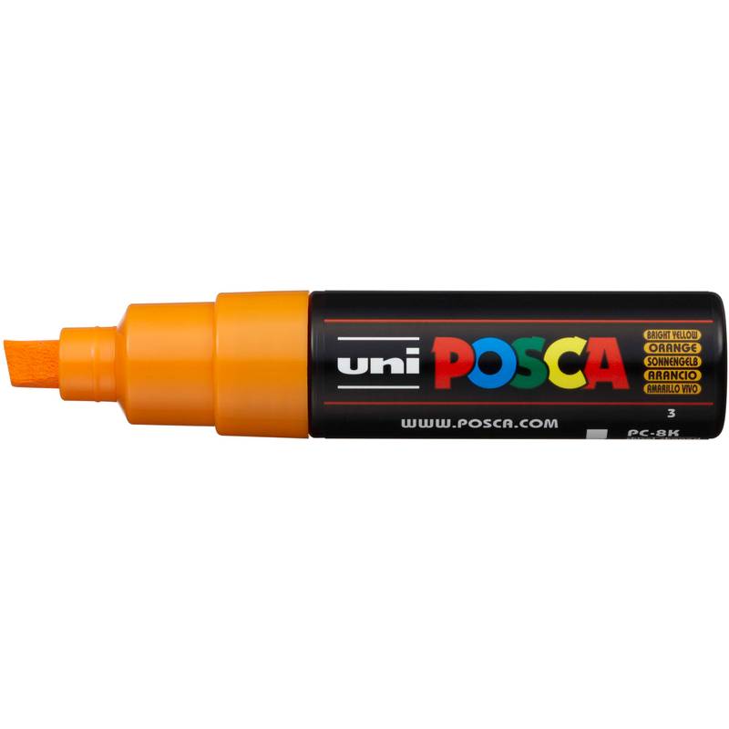 POSCA Pigmentmarker PC-8K, hellorange