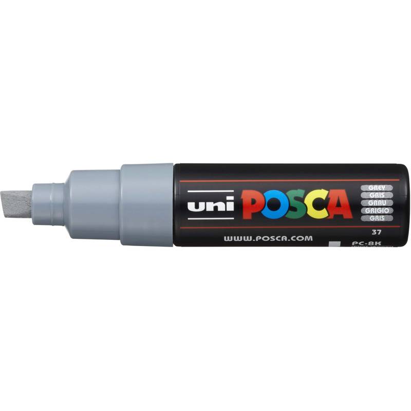POSCA Pigmentmarker PC-8K, grau