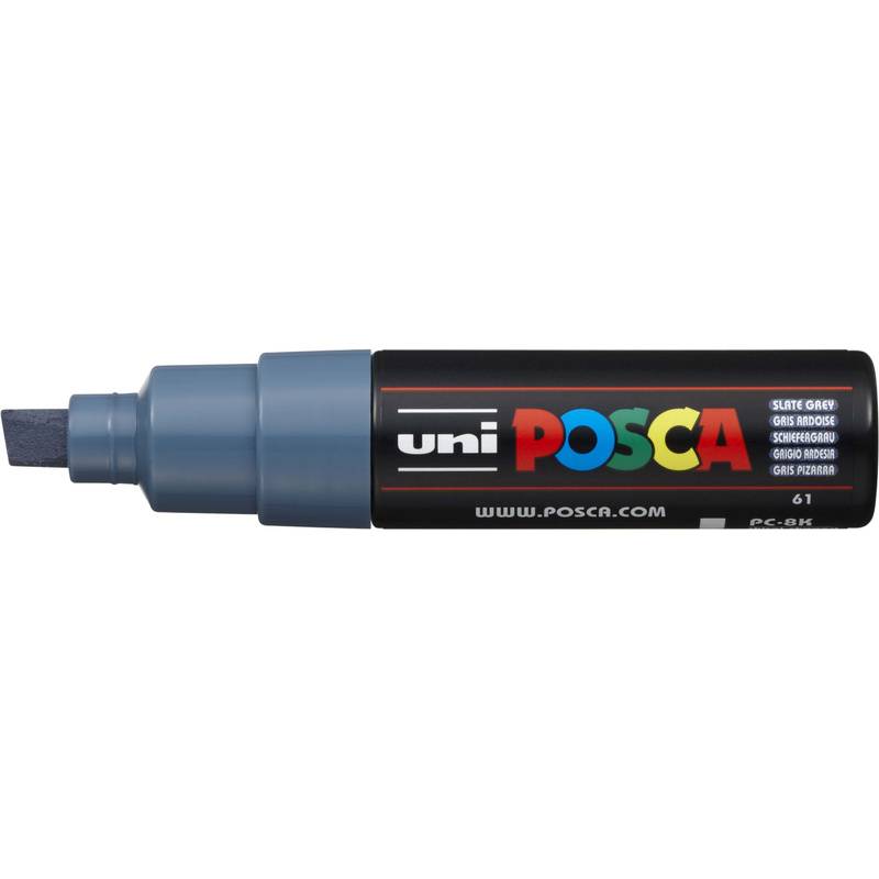 POSCA Pigmentmarker PC-8K, schiefergrau