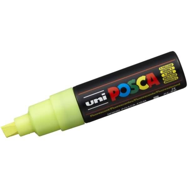 Fasermaler Uni Posca PC-8K 8mm neon-gelb