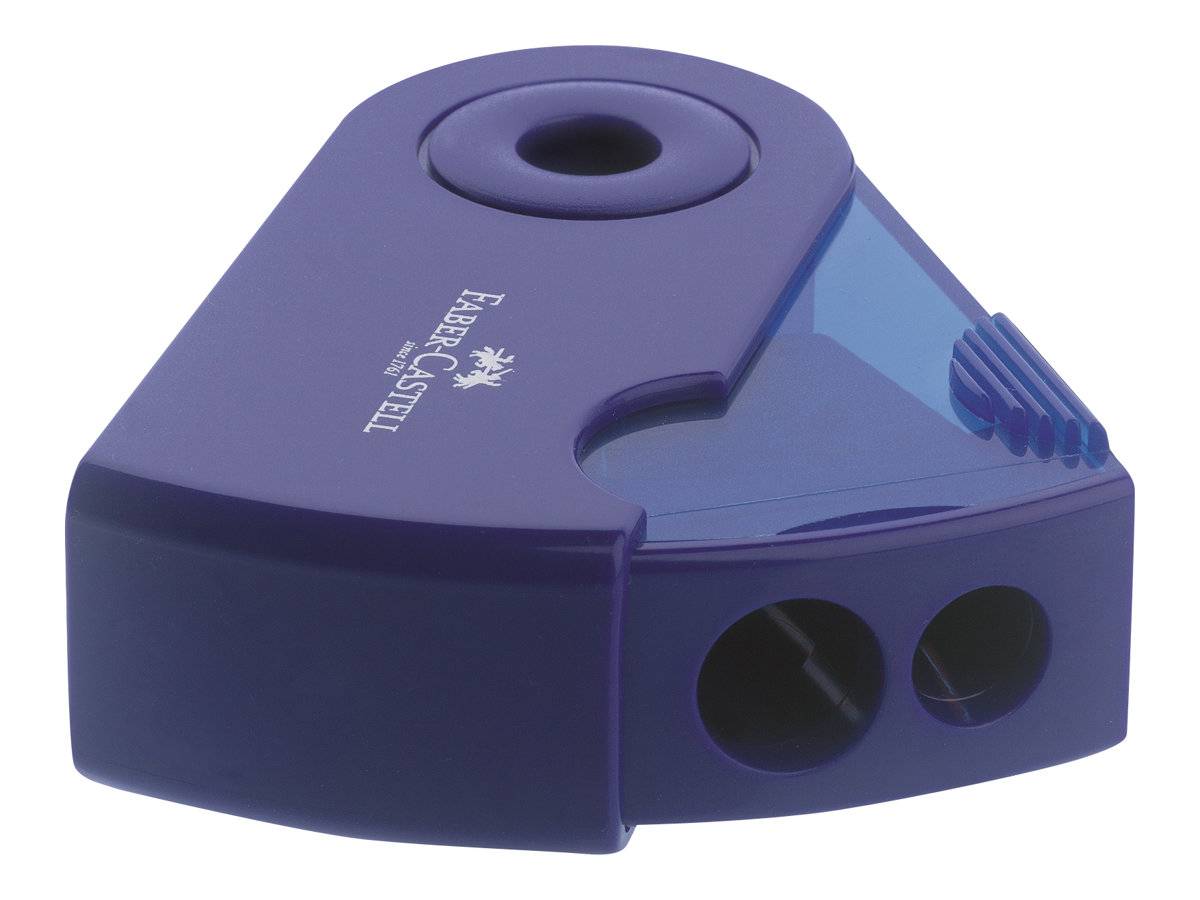 Faber-Castell - Spitzer - 2 Löcher - in verschiedenen