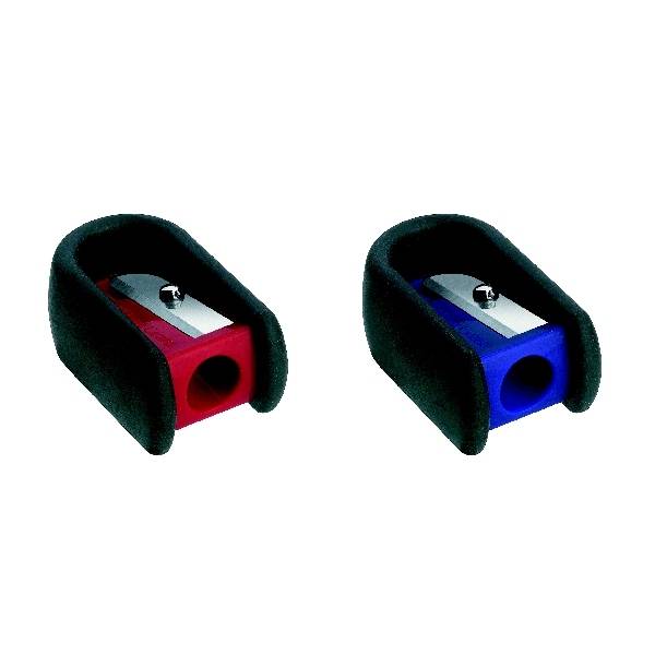 Einfachspitzer mit Gehäuse rot/blau sortiert