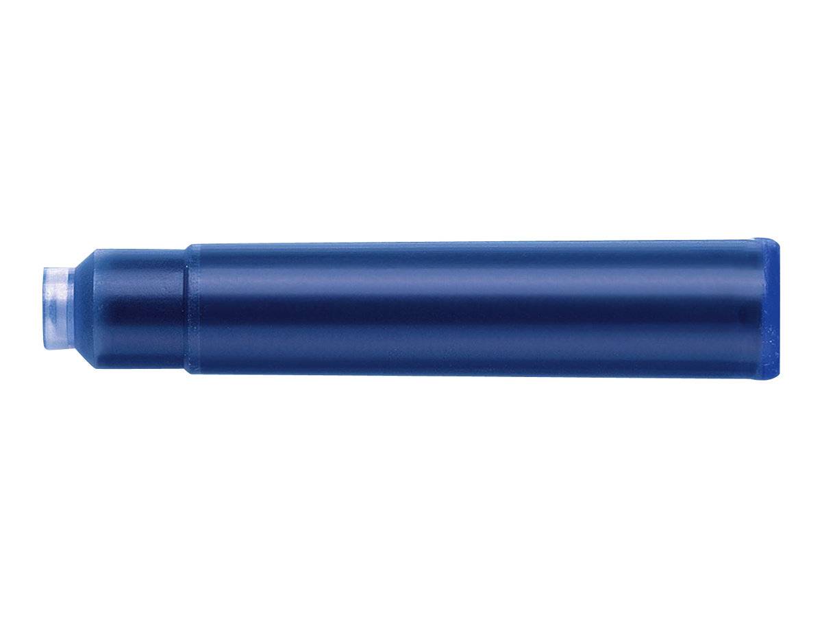 FABER-CASTELL Tintenpatrone - nicht dauerhaft - Königsblau (Packung mit 6)