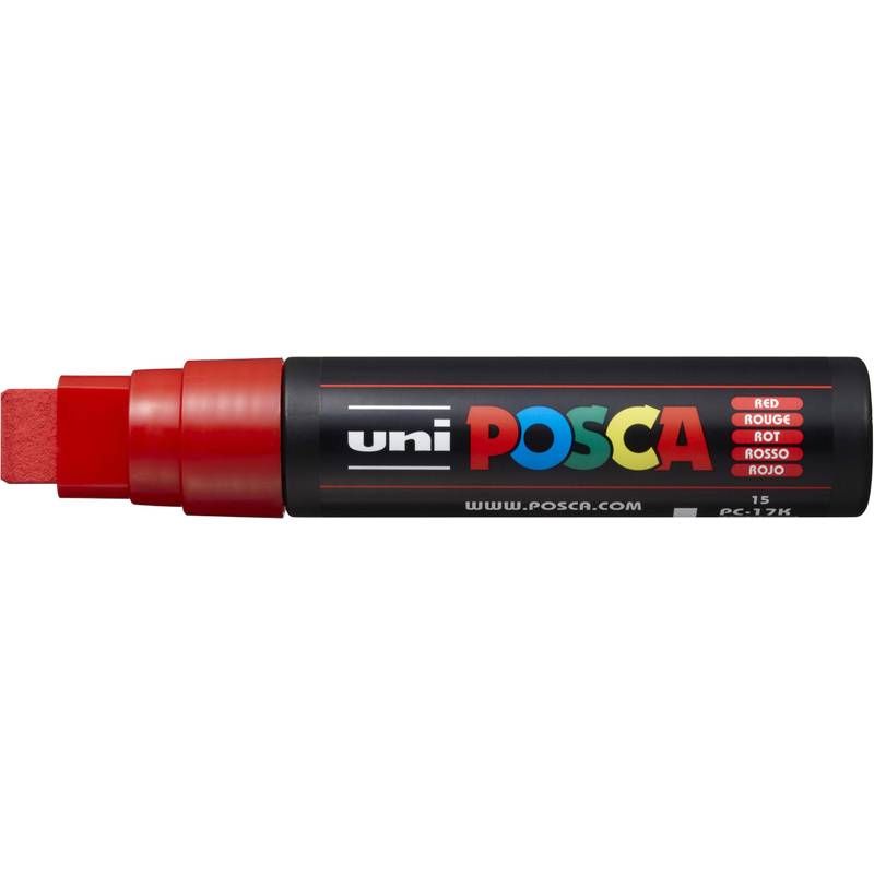 POSCA Pigmentmarker PC-17K, rot