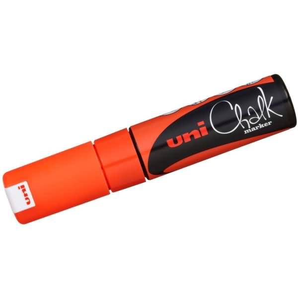 Kreidemarker Uni Chalk PWE-8K 8mm orange