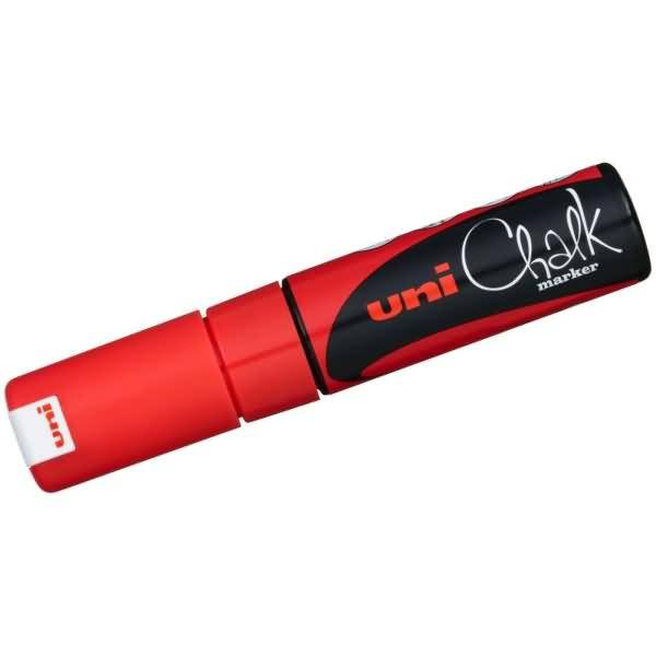 Kreidemarker Uni Chalk PWE-8K 8mm rot