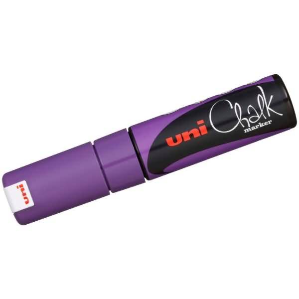 Kreidemarker Uni Chalk PWE-8K 8mm violett