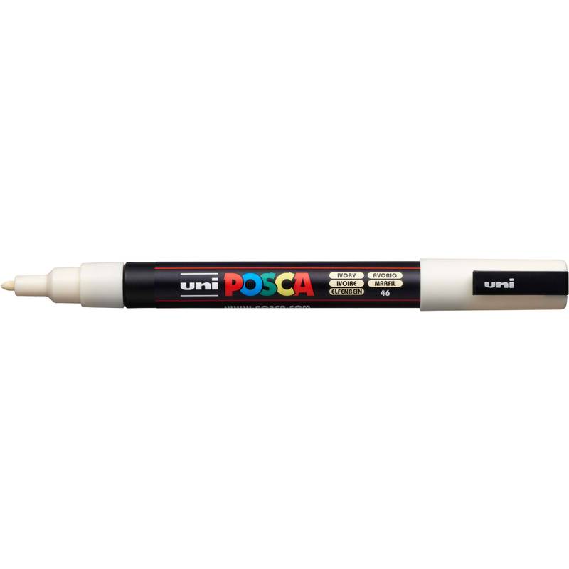 POSCA Pigmentmarker PC-3M, elfenbein