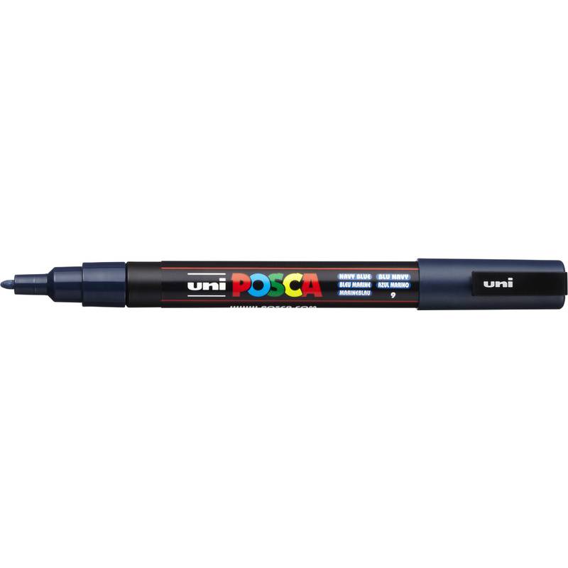 POSCA Pigmentmarker PC-3M, marineblau