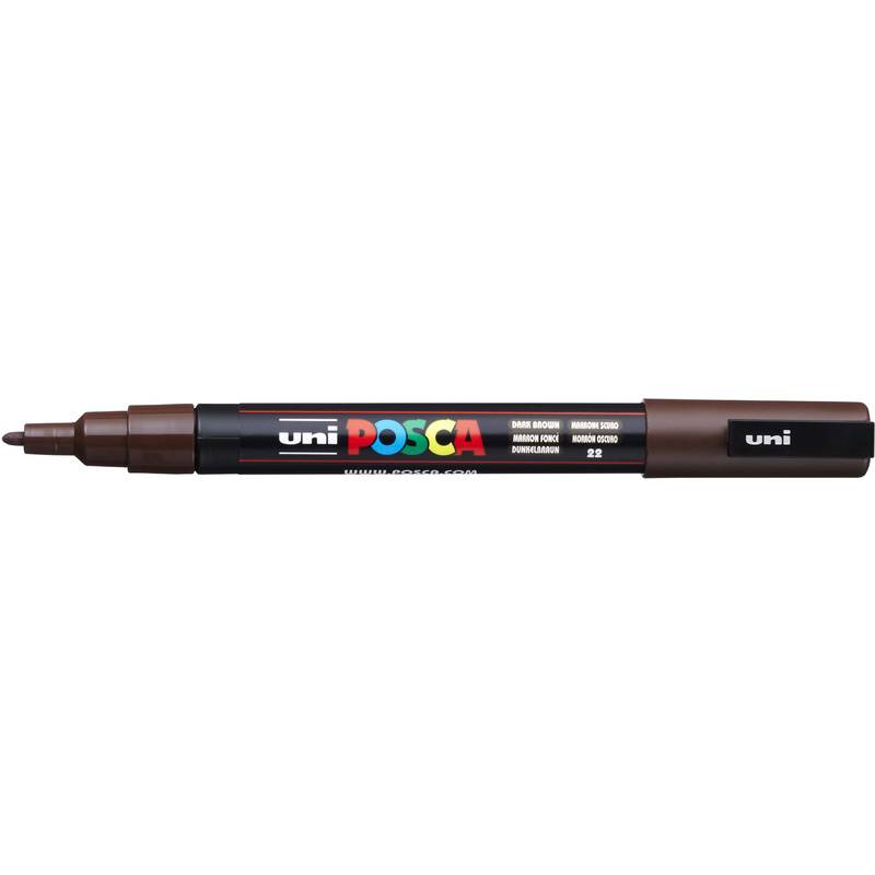 POSCA Pigmentmarker PC-3M, dunkelbraun